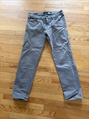 Lucky Brand Straight Jeans in Light Gray